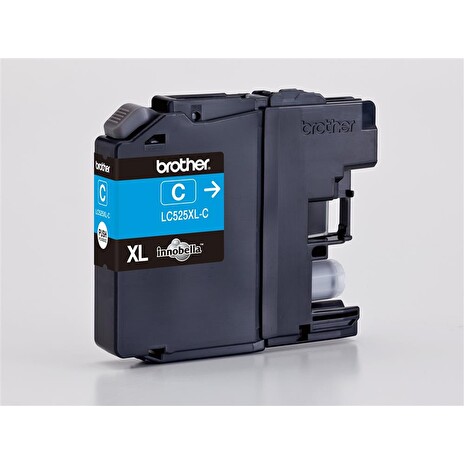 BROTHER INK LC-525XLC cyan (ISO / IEC 24711) - DCP-J100 / DCP-J105 / MFC-J200 cca 1300