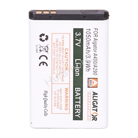 Aligator baterie V710/C100, Li-Ion 880 mAh