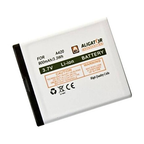 Aligator baterie A420/V500, Li-Ion 900 mAh