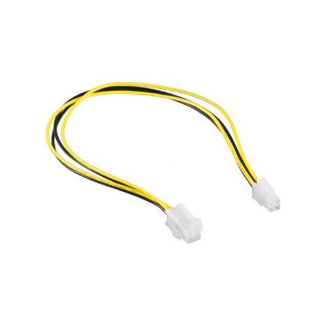 Kabel CABLEXPERT prodloužení ATX 4-pin, 30cm