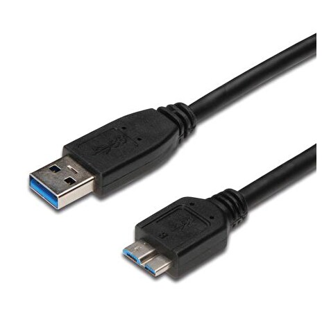 PREMIUMCORD Kabel USB 3.0 A - Micro B 0,5m, propojovací (M/M)