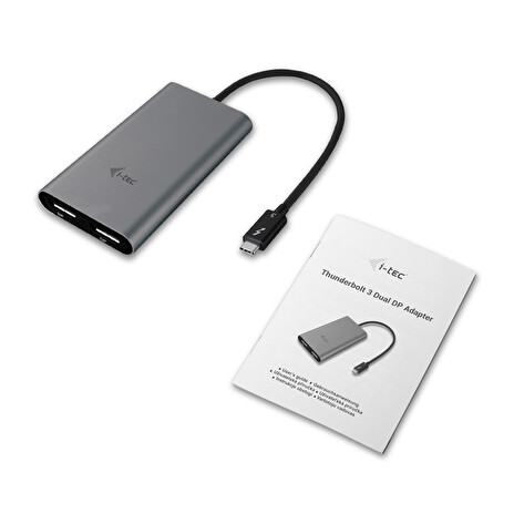 I-TEC THUNDERBOLT 3 Dual Display Port adaptér 4K/ 2x Display Port 4K