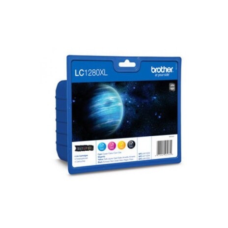 BROTHER INK LC-1280XLVAL Ink černý/azurový/purpurový/žlutý pro MFC-J6910DW