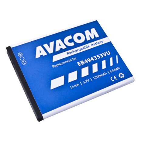 AVACOM Náhradní baterie do mobilu Samsung EB494353VU Li-ion 3,7V 1200mAh pro GT-5570 Galaxy mini