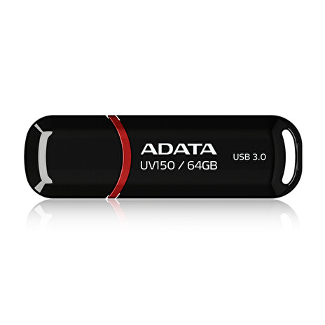 ADATA UV150/64GB/40MBps/USB 3.1/USB-A/Černá