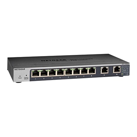 Netgear 8PT GIGE WEBUNMANAGED WITH UPLINKS