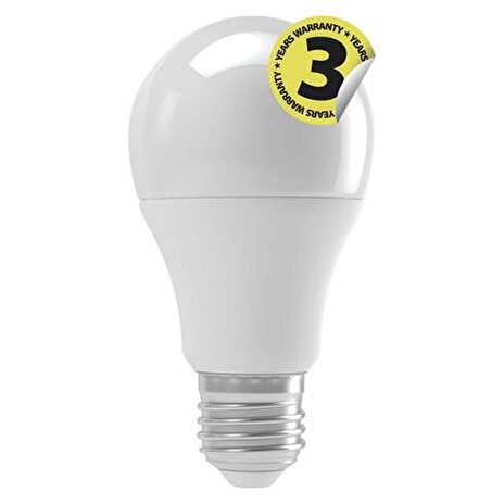 Emos LED žárovka Classic A60, 9W/60W E27, WW teplá bílá, 806 lm, Classic, F