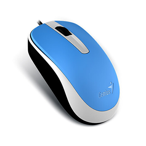 Genius myš DX-120/ drátová/ 1200 dpi/ USB/ modrá