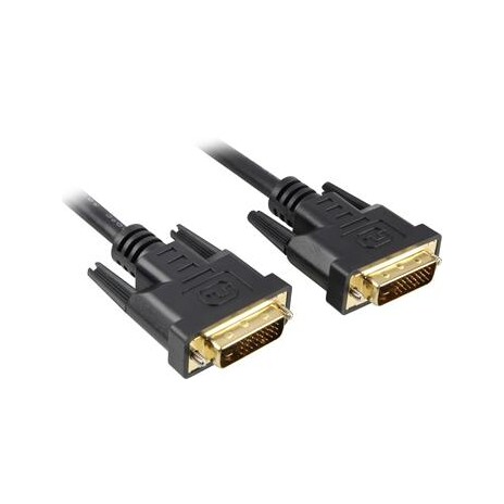 PREMIUMCORD Kabel DVI - DVI propojovací 2m (DVI-D, M/M, dual link)