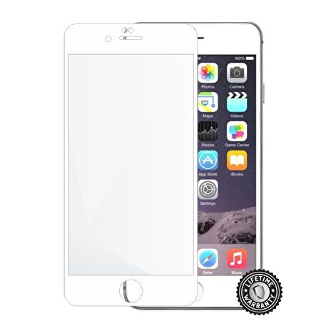 Screenshield APPLE iPhone 6 Plus / 6S Plus Tempered Glass protection (full COVER white)