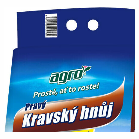 Hnojivo Agro Pravý kravský hnůj 2.5 kg