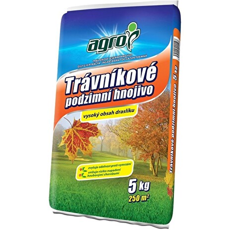 Hnojivo Agro Podzimní trávníkové hnojivo 5 kg
