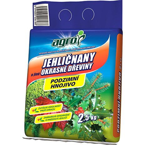 Hnojivo Agro Podzimní hn. pro jehličnany 2.5kg