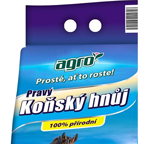 Hnojivo Agro Pravý koňský hnůj 3 kg