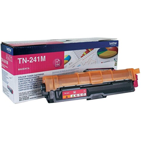 Brother - TN-241M, magenta toner (až 1 400 stran)