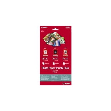Canon fotopapír Photo Paper Variety Pack 10x15 (GP PP SG) po 5
