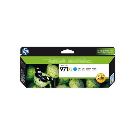 HP 971XL azurová inkoustová kazeta, CN626AE