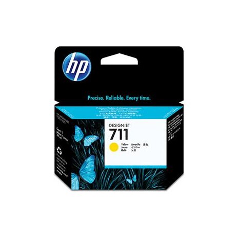 HP no 711 - žlutá inkoustová kazeta, CZ132A