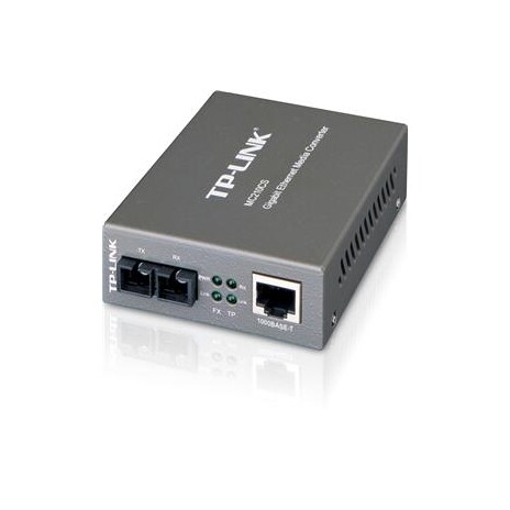 TP-Link MC210CS Gigabit Media Converter 1000TX/1000FX SM, SC, 15 km