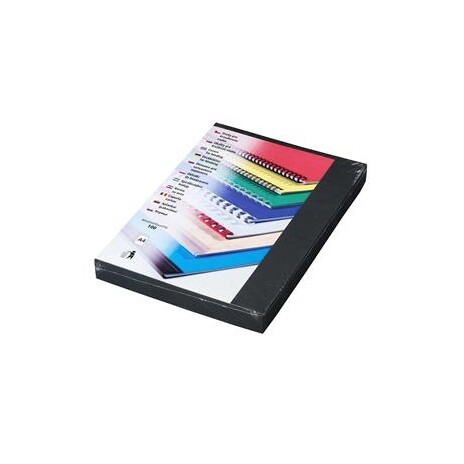 Kartonové desky Delta A4, 230g, černá