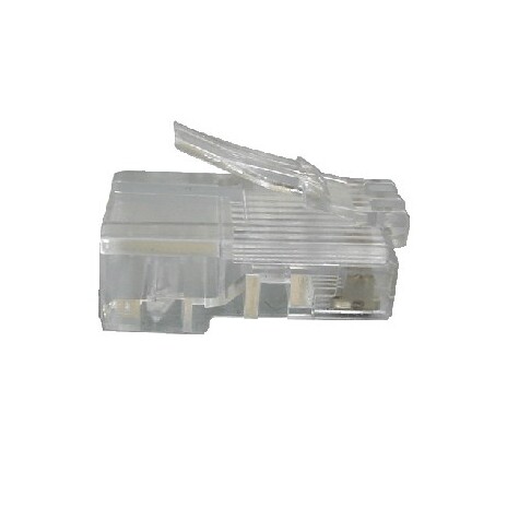 Konektor RJ45 UTP 8p8c Cat6 drát 100ks