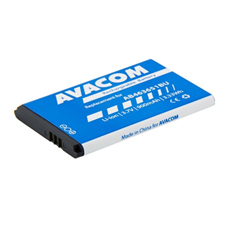 AVACOM Náhradní baterie do mobilu Samsung AB463651BU Li-Ion 3,7V 900mAh (náhrada AB463651BU)