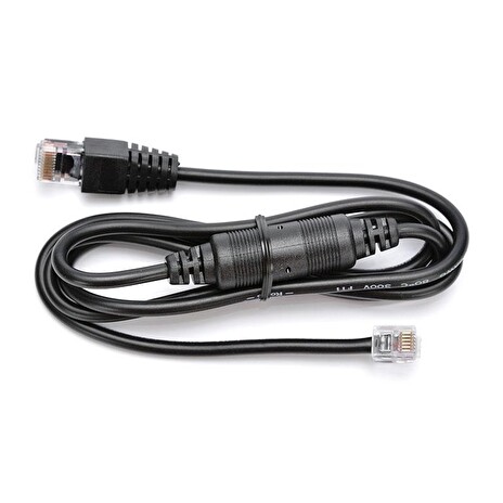 Kabel 10P10C-6P6C-24V1 pro zásuvky C420B, černý