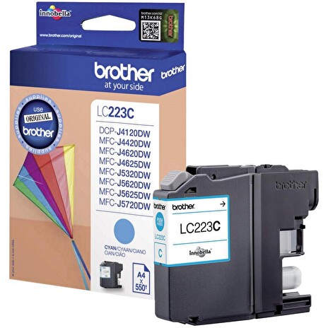 Ink Brother LC223C cyan |550 pgs| MFC-J4420DW/J4620DW / 25DW/ J5320DW/ J5620DW