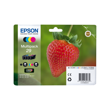 EPSON Multipack 4-colours "Jahoda" 29 Claria Home Ink
