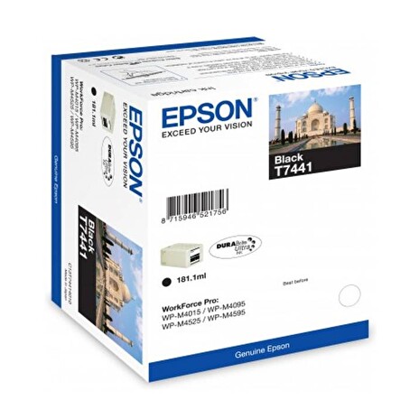 EPSON Ink čer WorkForce-M4015/4525 - Black - 10.000str.