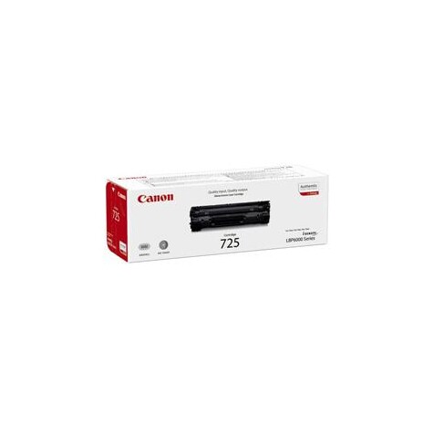 Canon TONER CRG-725 černý pro i-Sensys LBP a i-Sensys MF 3010 a 6000 (1 600 str.)