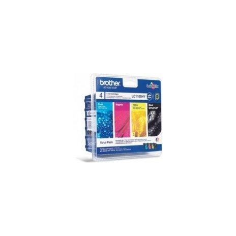 Value pack Brother LC1100HYVALBP - value pack, černá + barevné