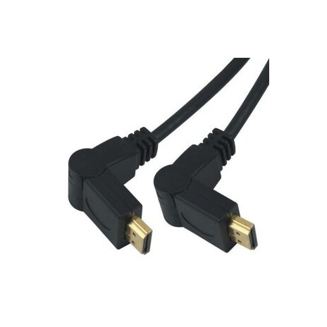 PremiumCord Kabel HDMI A - HDMI A M/M 5m, rotační