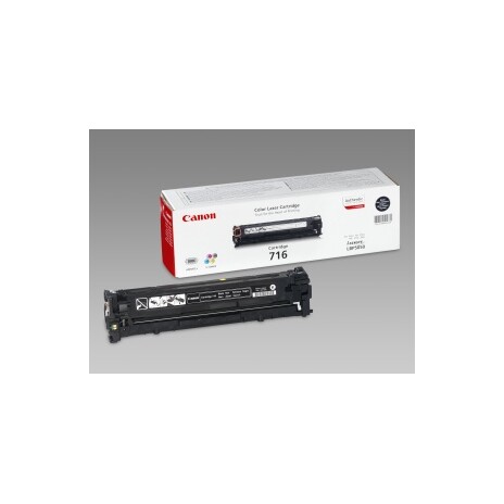 Canon LASER TONER black CRG-716BK, 2.300 stran (CRG716BK) 2 300 stran*