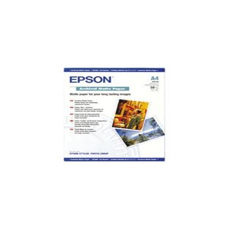 Papír Epson Archival Matte | 192g | A4 | 50listů