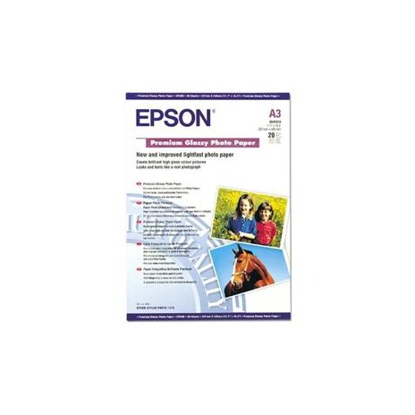Papír Epson Premium Glossy Photo | 255g | A3 | 20listů