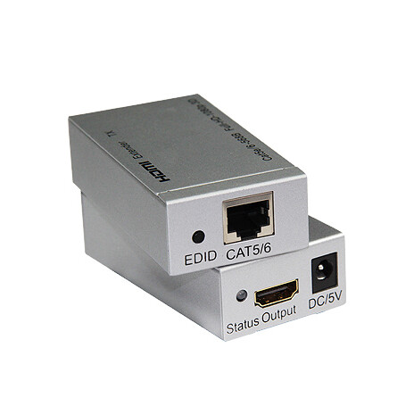 PremiumCord HDMI extender na 60m přes jeden kabel Cat5e/Cat6