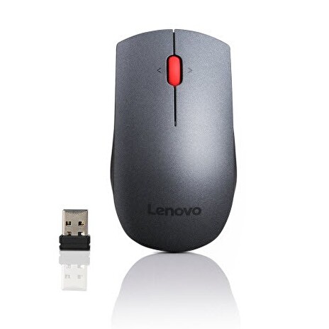 Lenovo 700/Kancelářská/Laserová/Bezdrátová USB/Černá