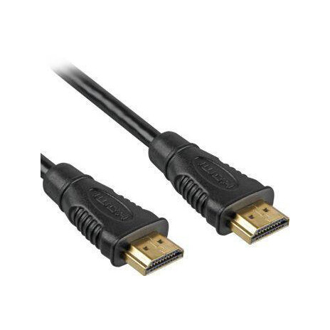PREMIUMCORD Kabel HDMI - HDMI 0,5m (v1.4, 3D, zlacené kontakty, stíněný)