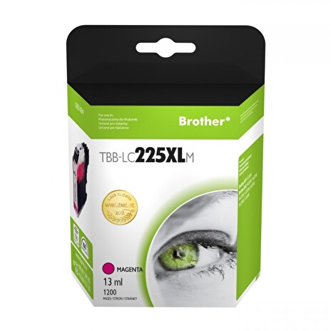 Ink. kaz. TB komp. s Brother LC225XL Magenta Nová