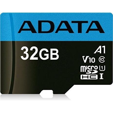 ADATA MicroSDHC karta 32GB UHS-I Class 10, A1 + SD adaptér, Premier