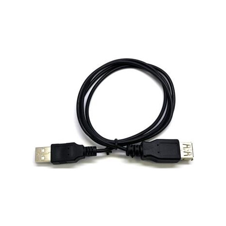 C-TECH USB A-A 3m 2.0 prodlužovací, černý