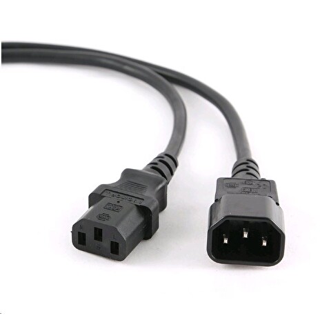 Kabel C-TECH síťový, prodlužovací, 3m VDE 220/230V napájecí