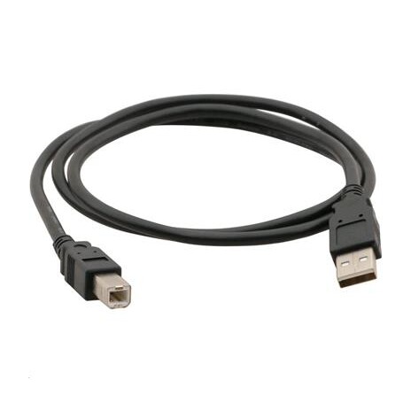 C-TECH USB A-B 1,8m 2.0, černý