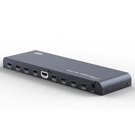 Adaptér (Splitter) HDMI 2.0 1-8 port , 4K x 2K/60Hz, FULL HD, 3D, černý