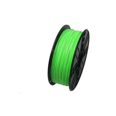 GEMBIRD Tisková struna (filament), PLA, 1,75mm, 1kg, fluorescentní, zelená