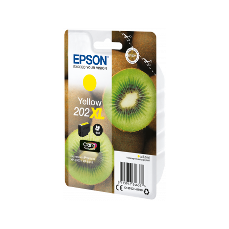 EPSON singlepack,Yellow 202XL,Premium Ink,XL