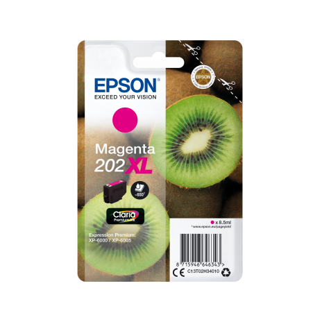 EPSON singlepack,Magenta 202XL,Premium Ink,XL