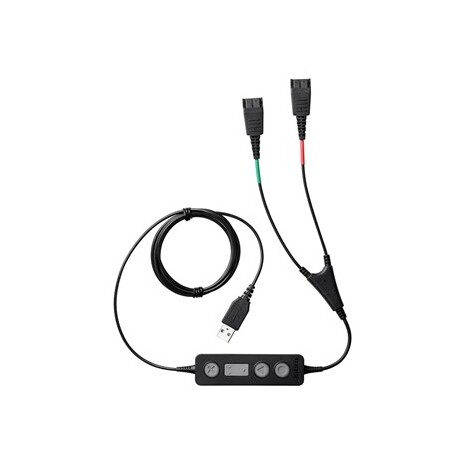 Jabra Link 265, USB-2xQD (pro školení)