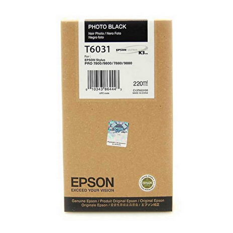 EPSON ink čer Stylus Pro 7800/7880/9800/9880 - photo (220ml)